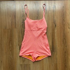Old Navy Women's Pink One Piece Swimsuit